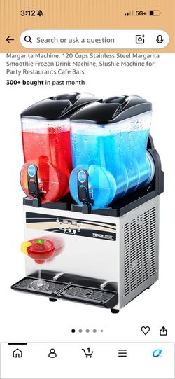 Slushy Machine, 15Lx2 Double Tank