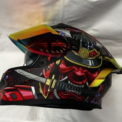 Beautiful Helmet Tinted Visor New Size Xl 