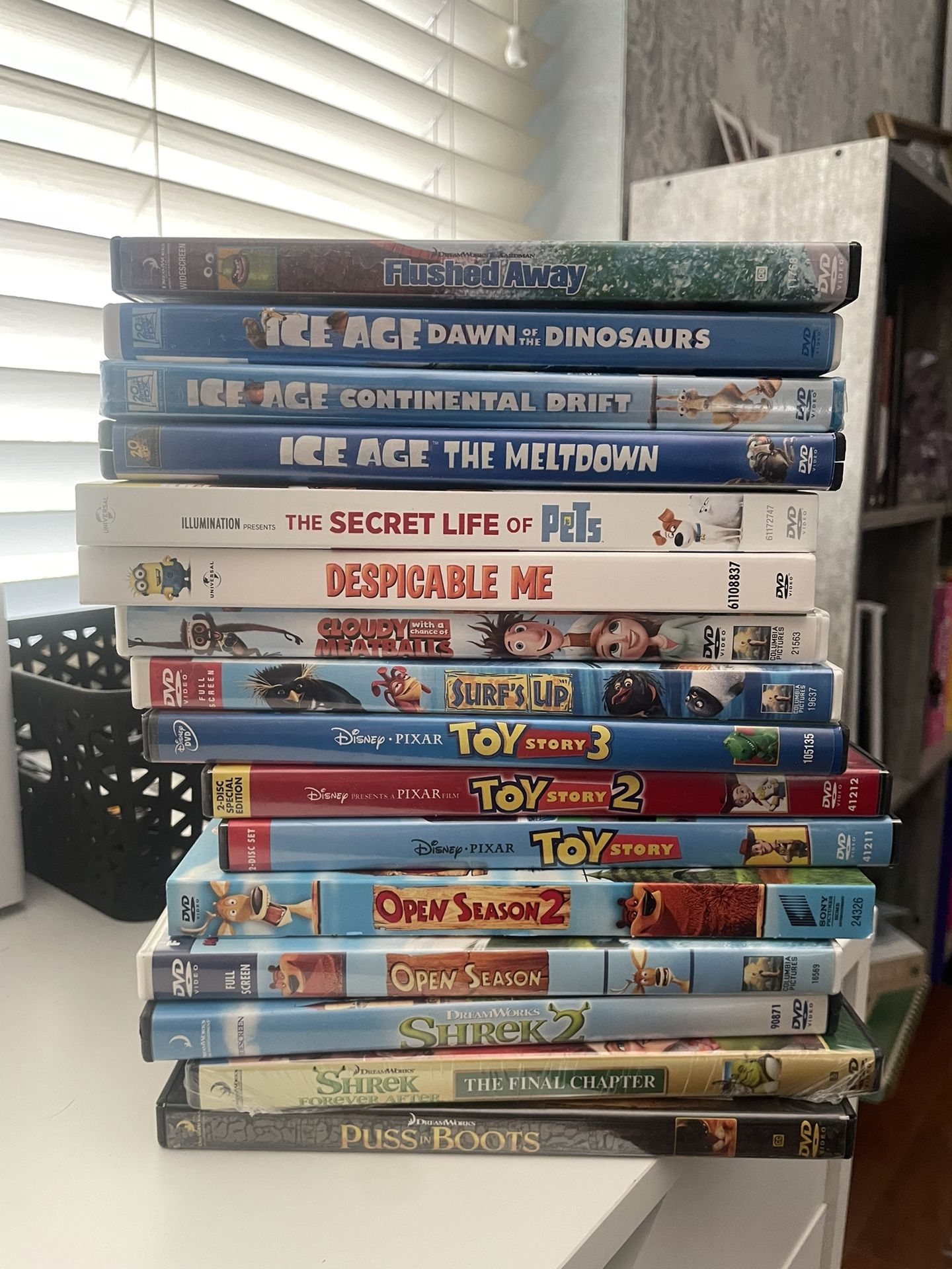 DVD Bundle Kids Cartoon Movies 