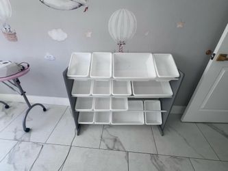 Kids toy storage organizers