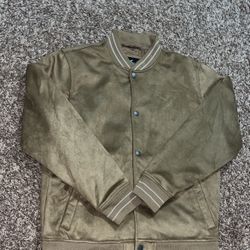 Xmas Sale! XL Hollister Suede Jacket