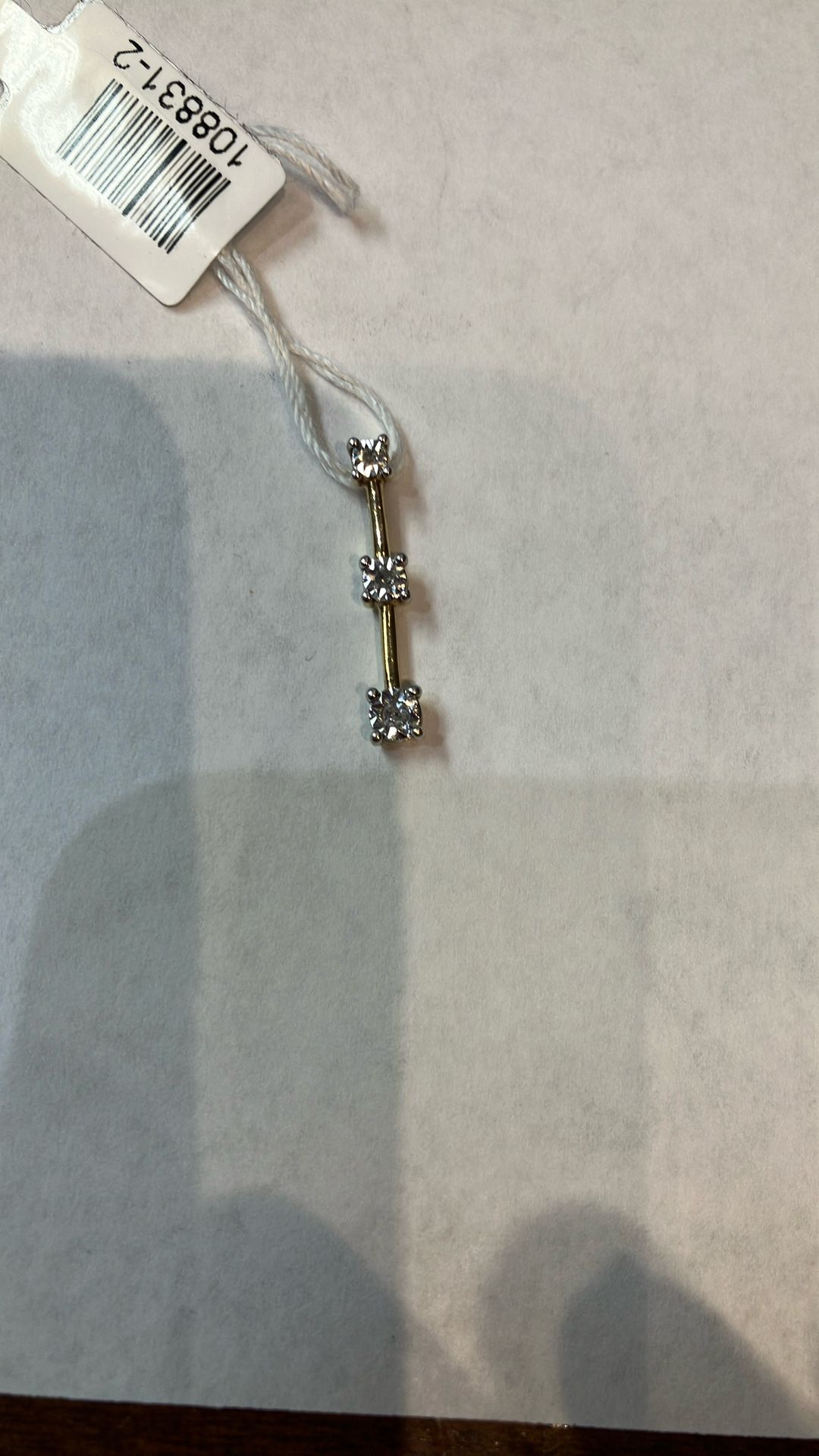 10k Gold Pendant #108831-2 MJ