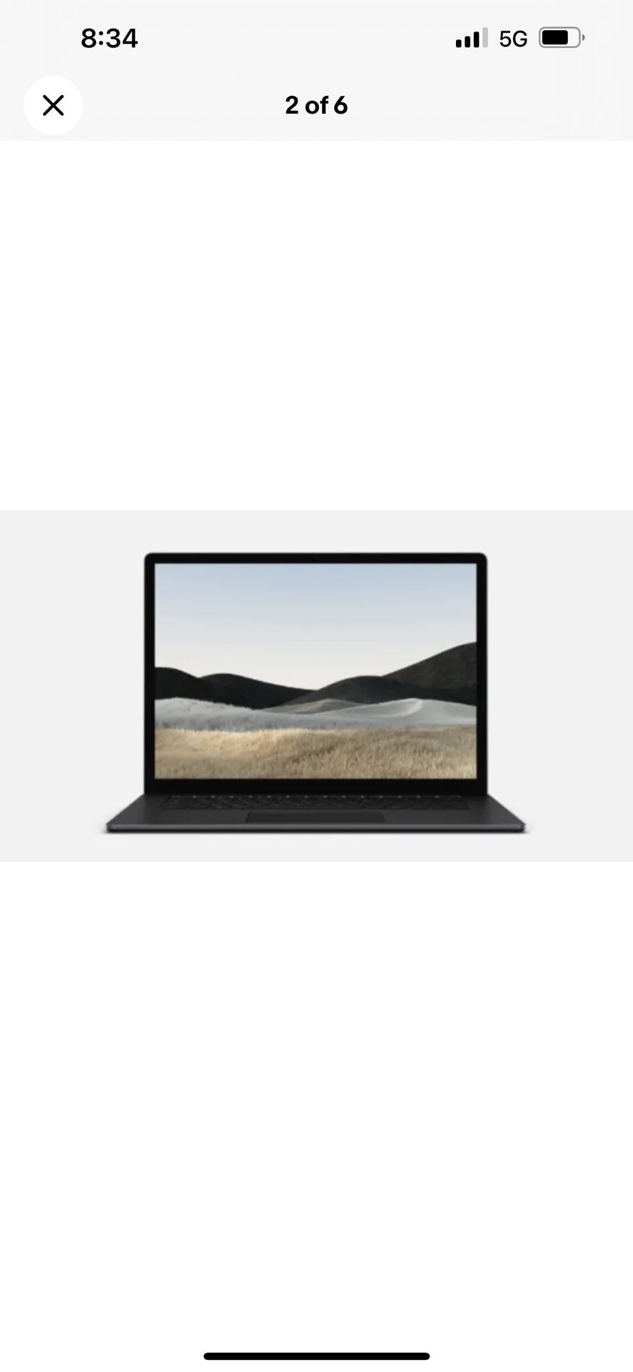 Microsoft Surface Laptop 4 15in Touch Intel Core i7 16GB RAM 512GB Win 11 Black