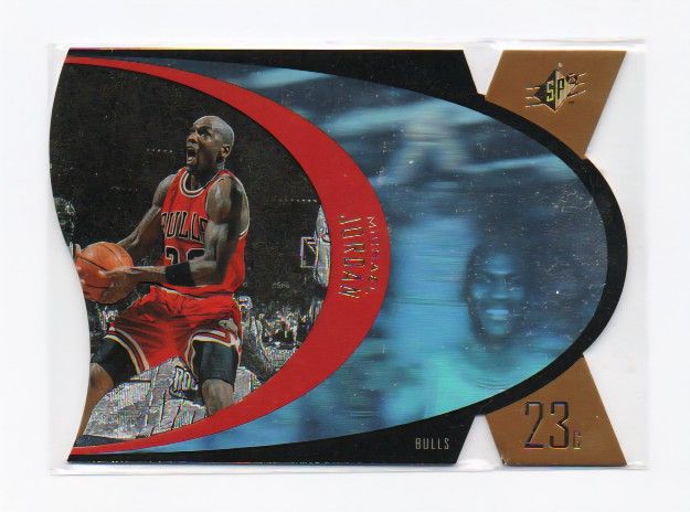 1997 Spx Die Cut Gold Michael Jordan #5