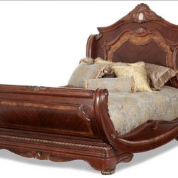 King Sleigh Bed