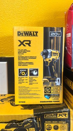 DEWALT 20V MAX XR Impact Driver DCF860B