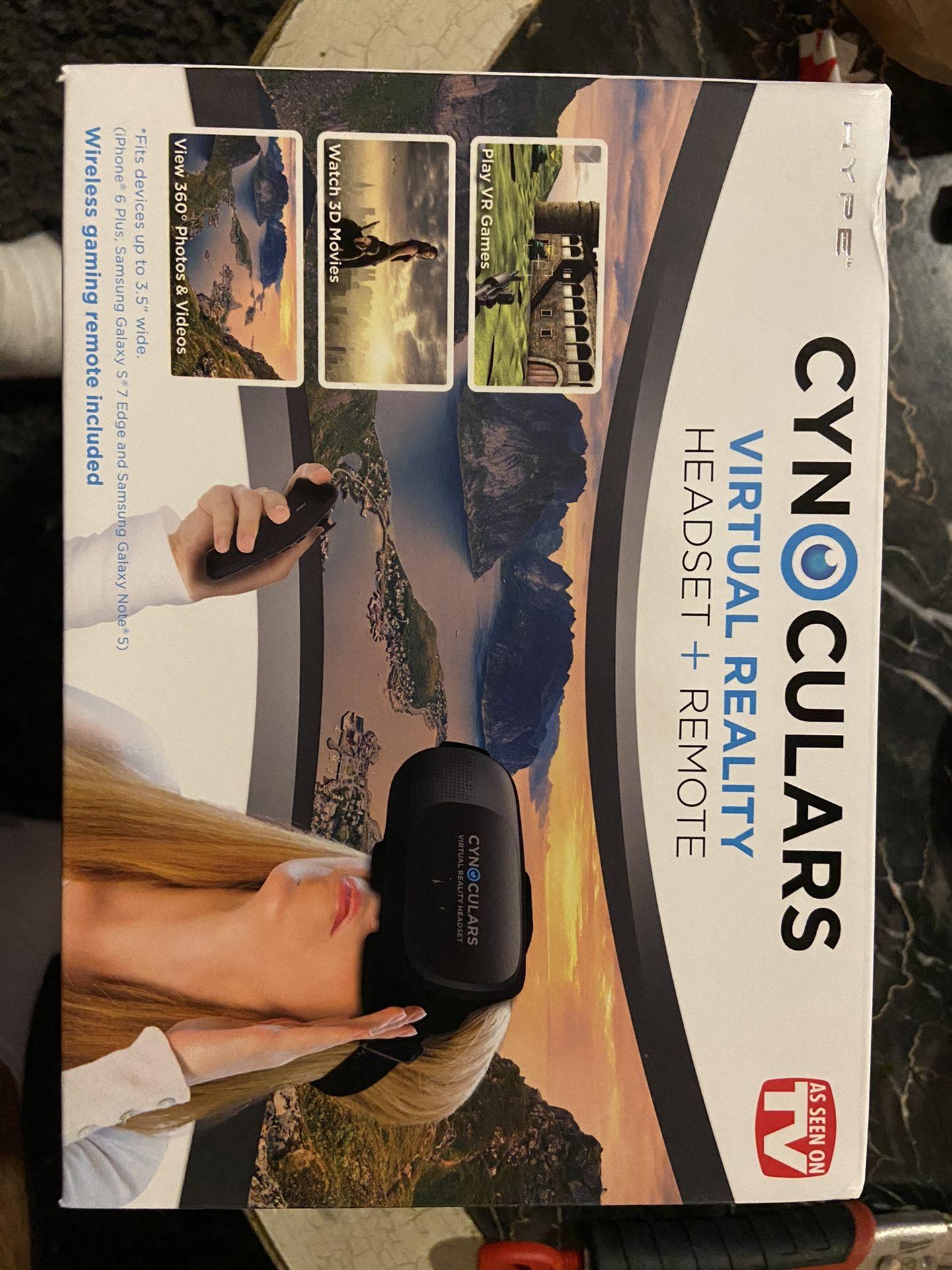 Cynoculars Virtual Reality Headset & Remote
