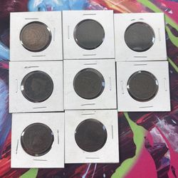 Large Cents coins