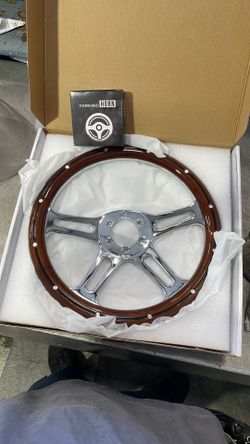 Chrome Steering Wheel