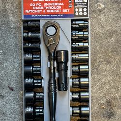 Ratchet +socket Wrench 1$