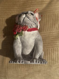 Frenchie Bull Dog Figurine 