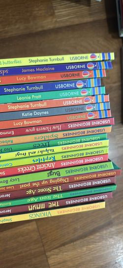 Less than Half price for Usborne beginners hard cover books