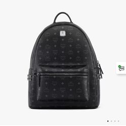 Black MCM Backpack