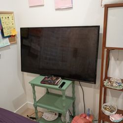 Good Working Lg 50 Inch TV With Fire Stick Remote And Conector