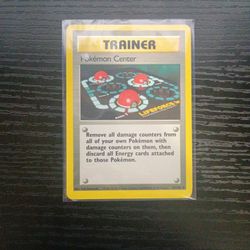 Pokemon Trainer Pokemon Center $2 Each Base Set 85/102