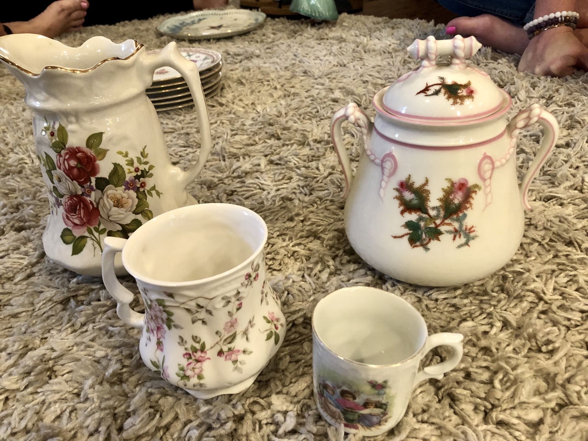 Odd Lot of Antique China