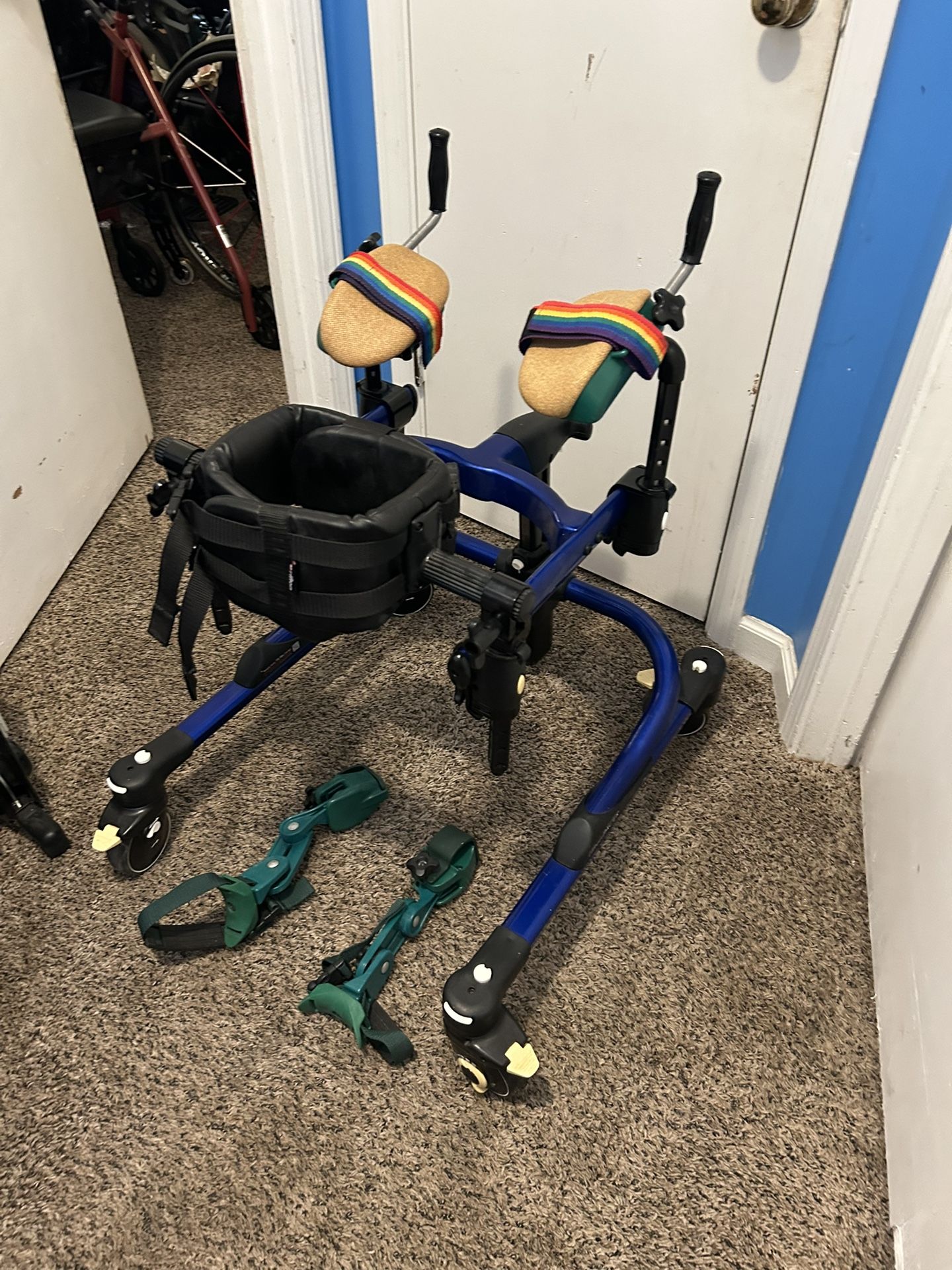 Gait Trainer - Rifton Pacer Size Small Gait Trainer With Accessories