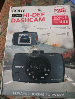 COBY High Definition (1080P) Dash Cam