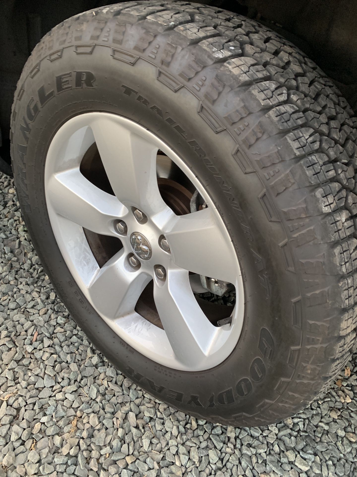 Dodge Ram rims and tires