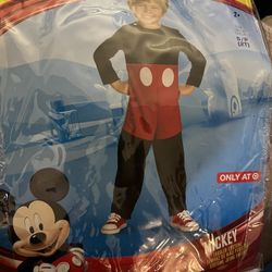 Mickey Mouse Toddler Costume 2T