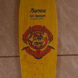 Kanoa Tri-Beam signed south bay 1(contact info removed) 40 year board