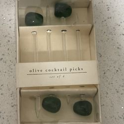 New! Olive Cocktail Picks 