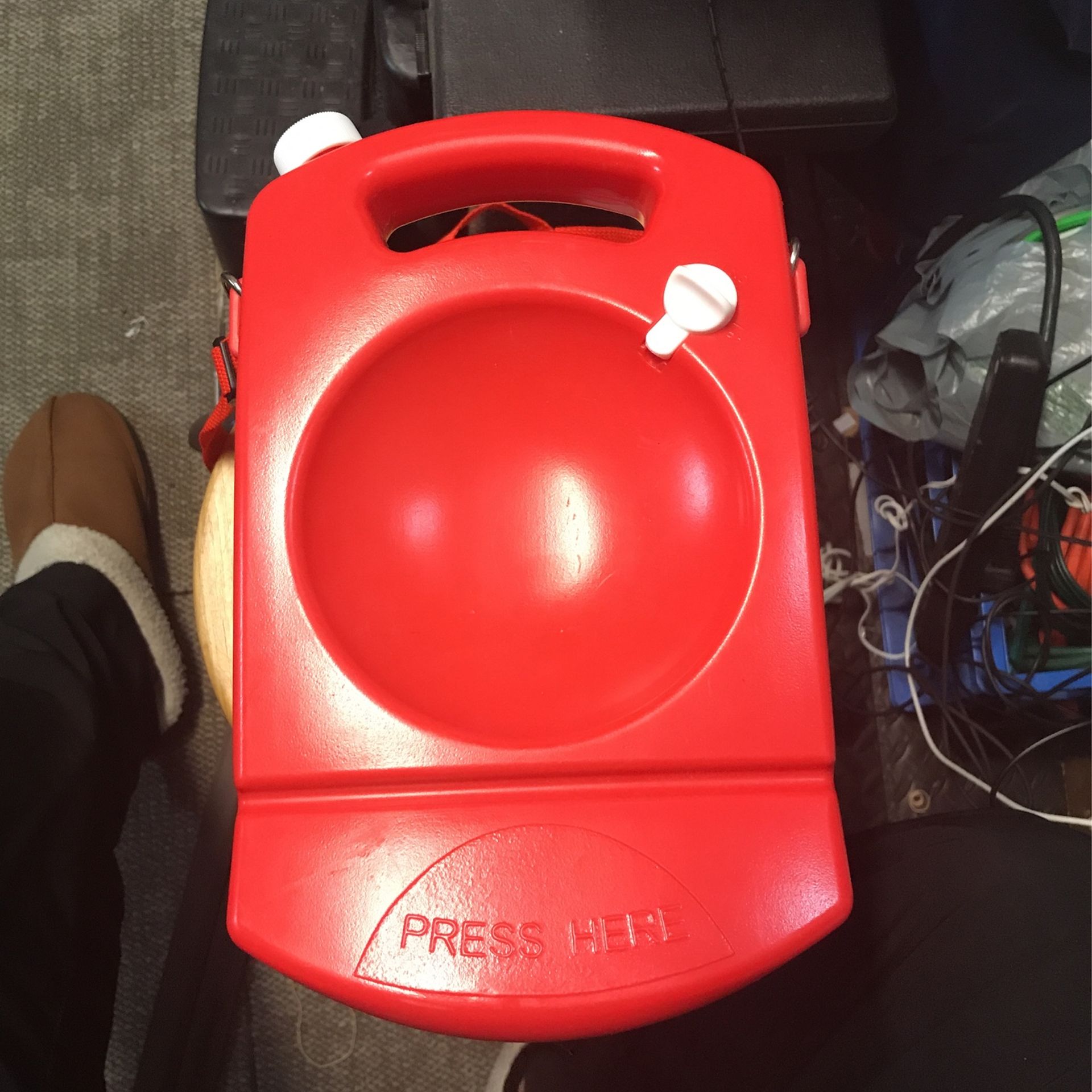 Portable Pet Canteen With Bowl 