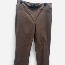 NWT Rekucci Brown Bootcut Pants - Size 12 Tall - $24