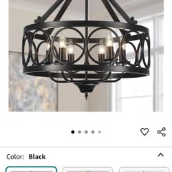Black Chandeliers Dining Room Light Fixture