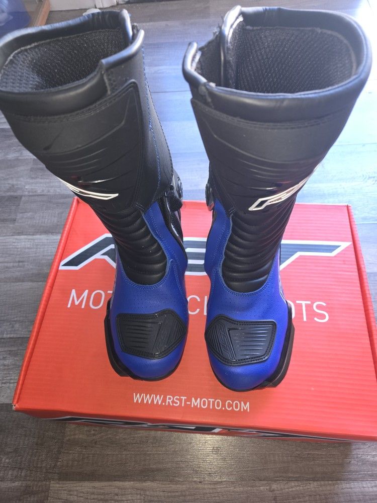 RST Street/ Track Boots Mens Size 9 US