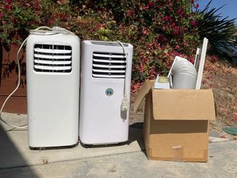 2 Portable Air Conditioners – $150 - Costway 10,000 BTU + JHS 8,000 BTU