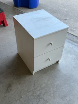 Matching Nightstands - White