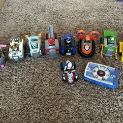 Paw Petrol Squad Vehicle Set Of 8 