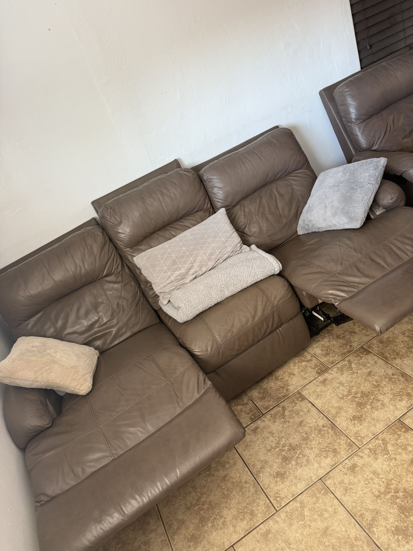 Leather Couch