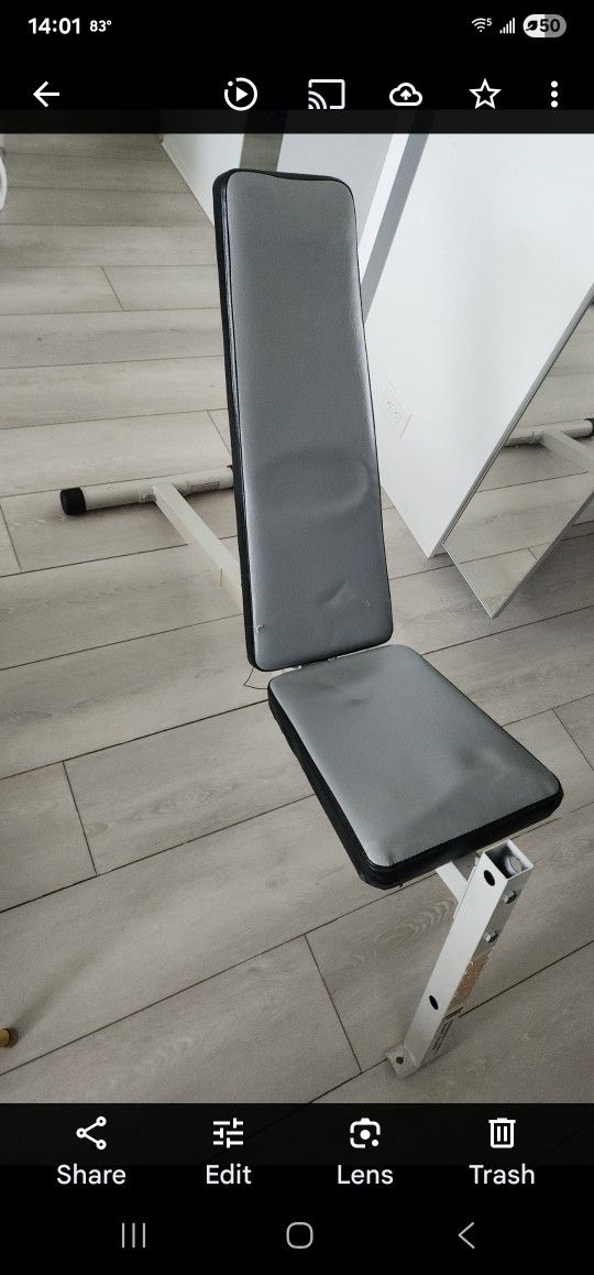 Workout bench