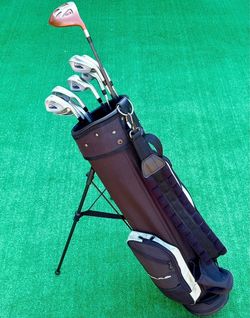 Nicklaus RH Golf Club Set | 3-SW + Driver Irons & Matching Stand Bag - Right Handed