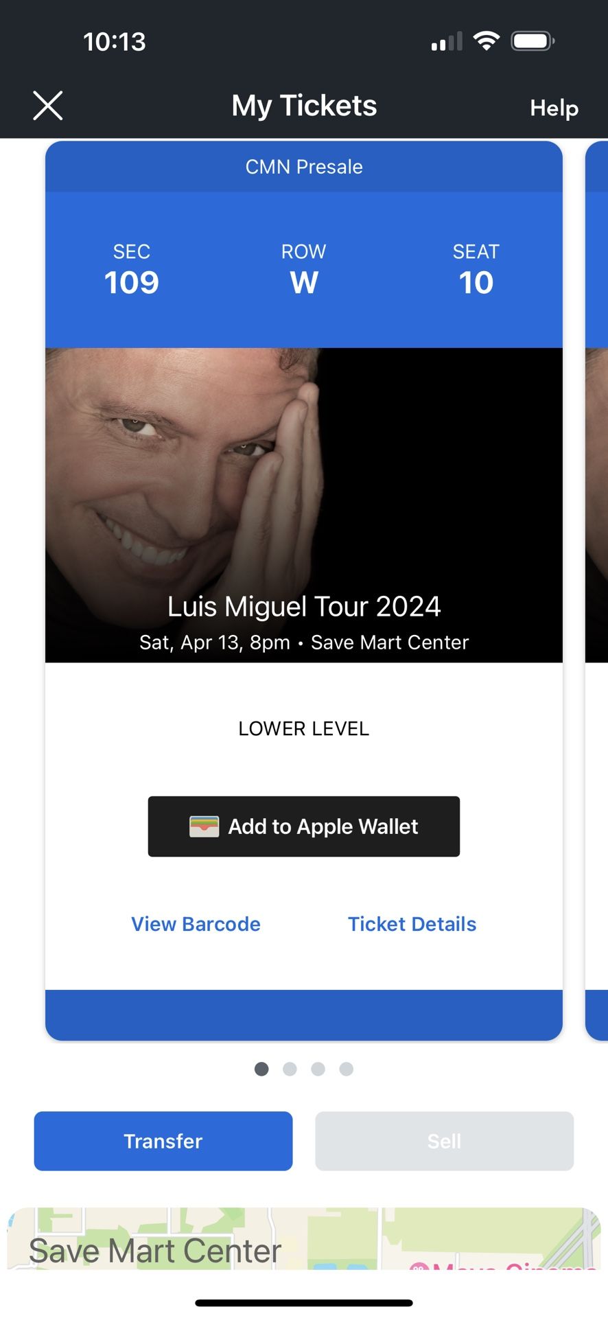 Luis Miguel Ticket Fresno