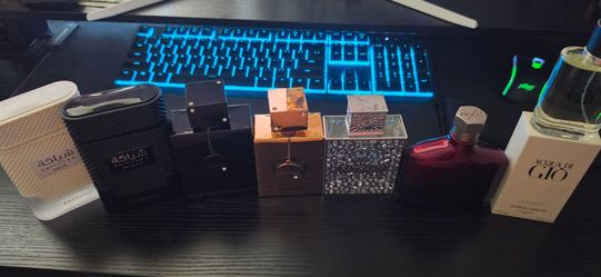 Men's Cologne (Acqua Di Gio, Club de Nuit, Khadlaj, Rayhaan, John Varvatos x Nick Jonas)