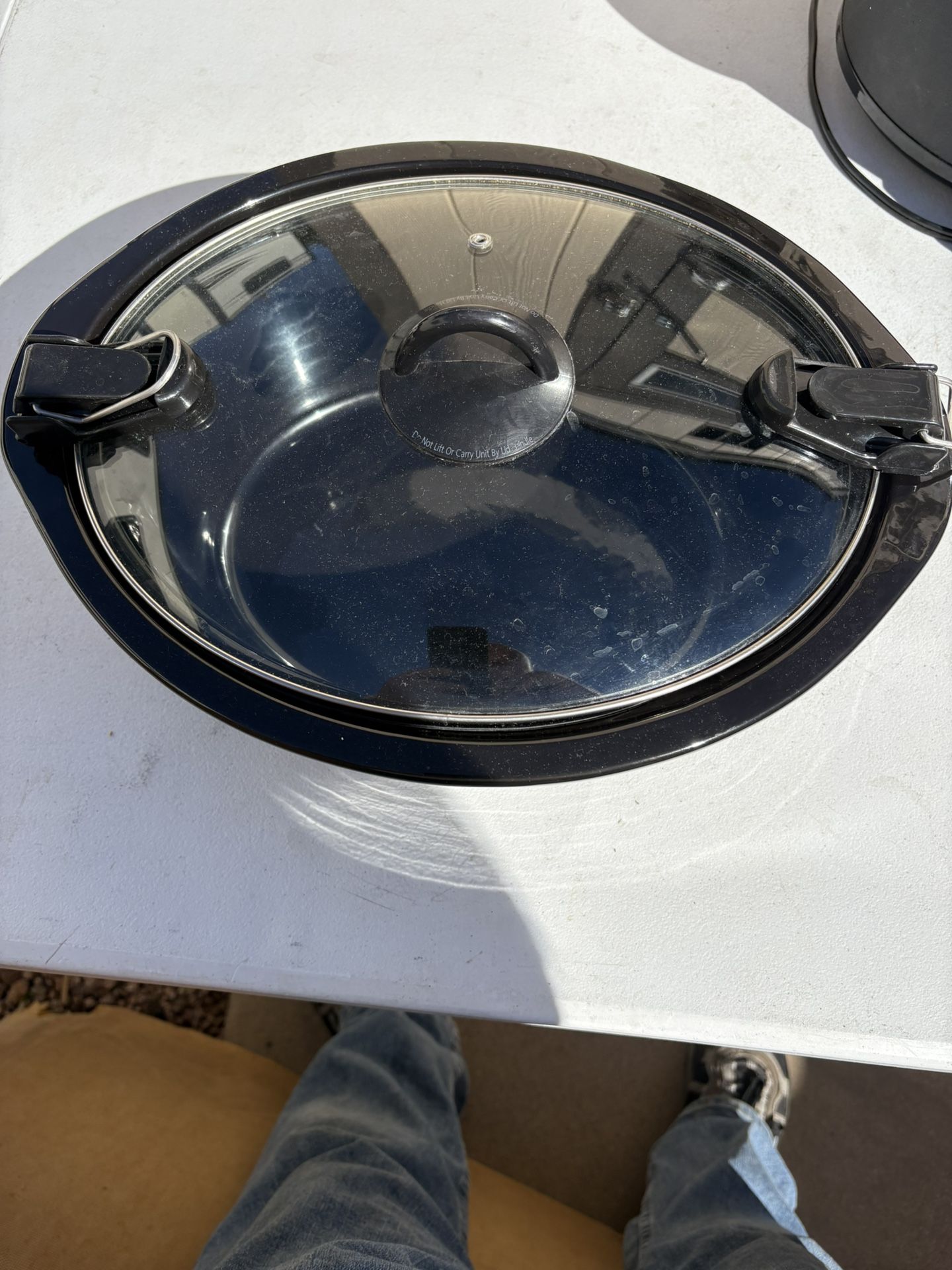 6 Qt. Crock Pot Replacement Pot & Locking Lid