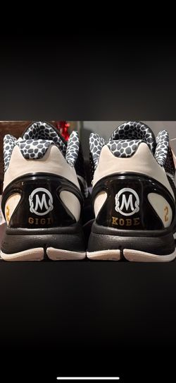 Kobe/Mambacita Black and White shoes