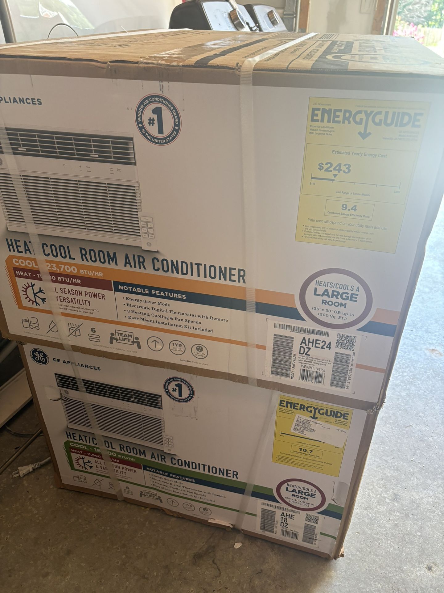 GE Air Conditioner Window Unit