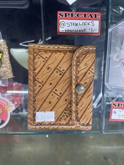 Inmate Made Leather Prison Wallet