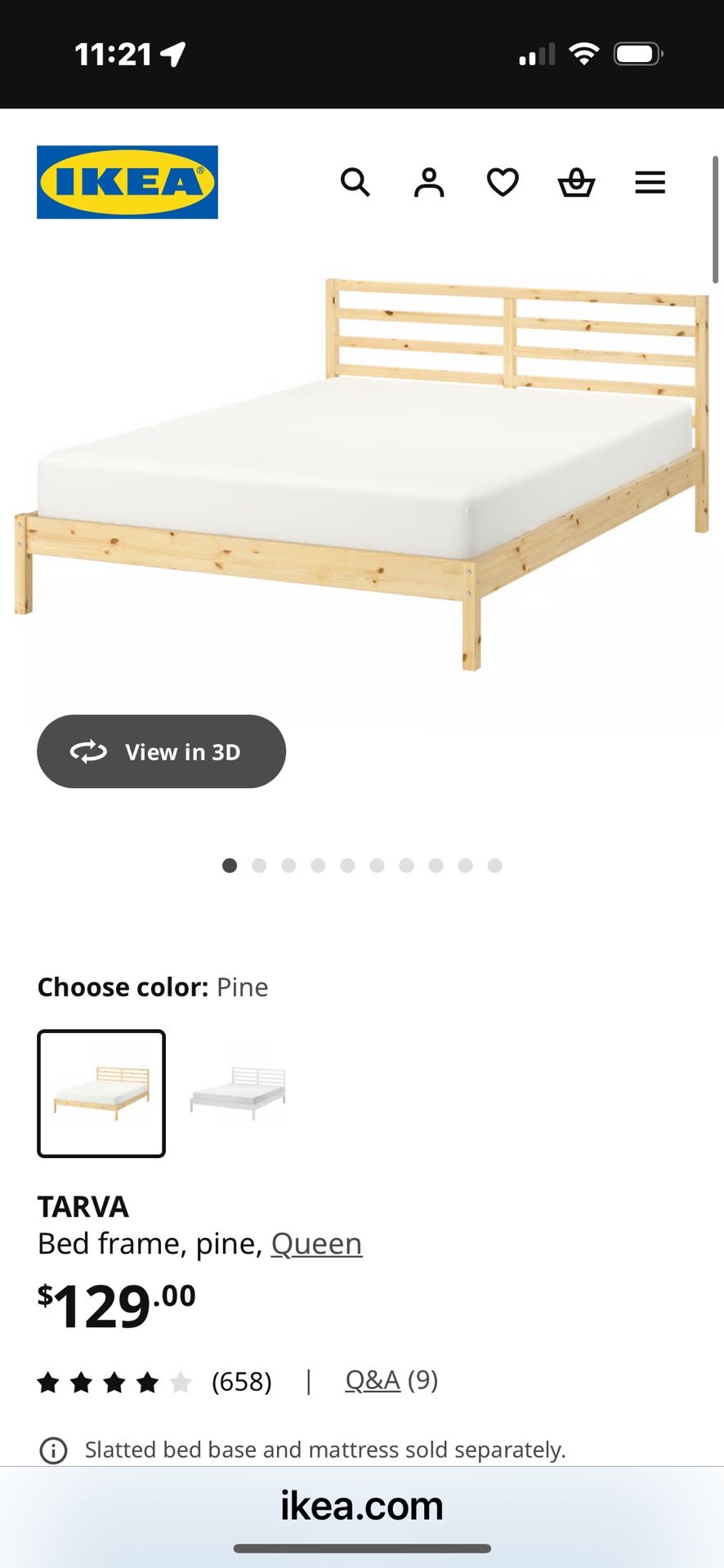 IKEA Bed Frame