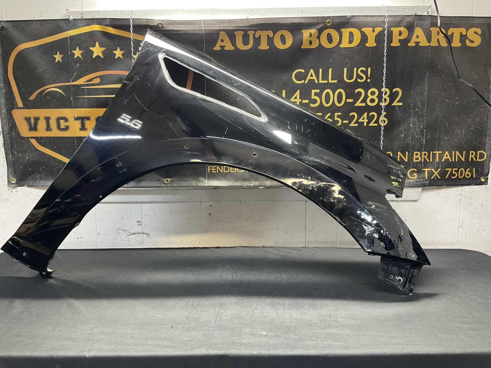 INFINITI QX80/56 RH FENDER 2011-2017 oem