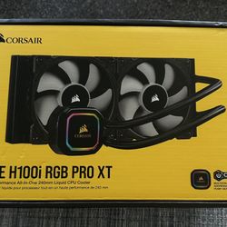 Corsair iCUE H100i RGB Elite Liquid CPU Cooler