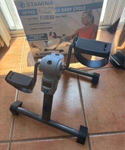 Stamina compact exercise foldable cycle