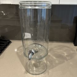 Glass 8 Litter Beverage Dispenser 