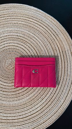 Coach card holder
