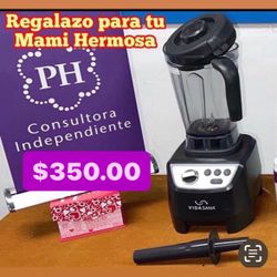 Licuadora Alta Potencia Especial $350.00 Mule Y Remuele No Nesecitas Colar Nada Hace Atoles Sopas De Vegetales Calientes Lista Para Servir 