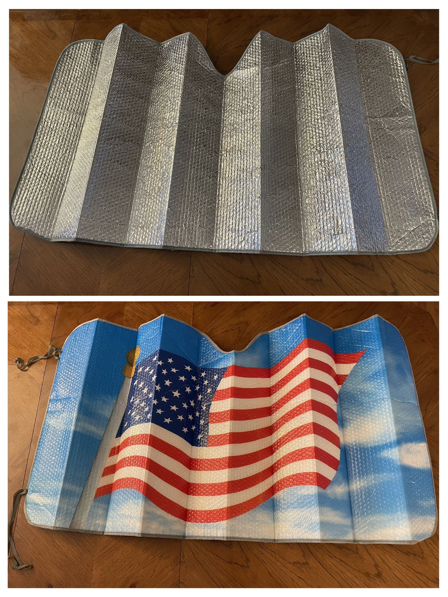 American Flag Windshield Sunshade Visor